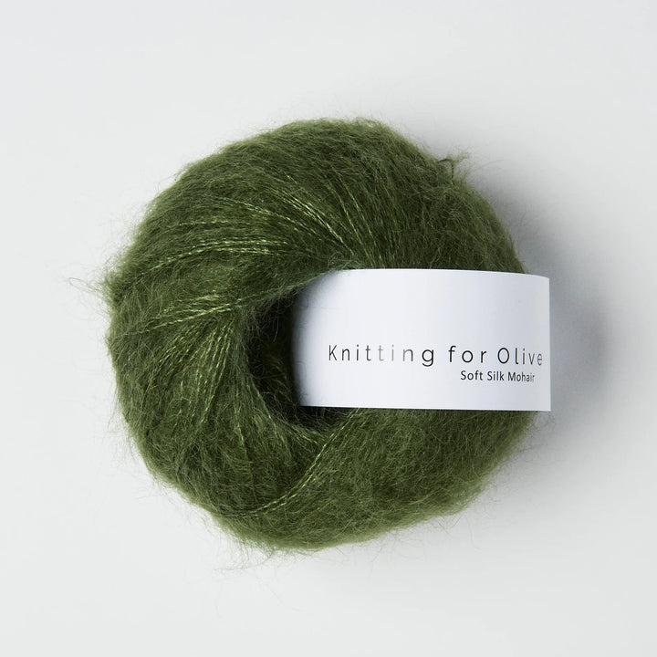 Knitting for Olive Soft Silk Mohair