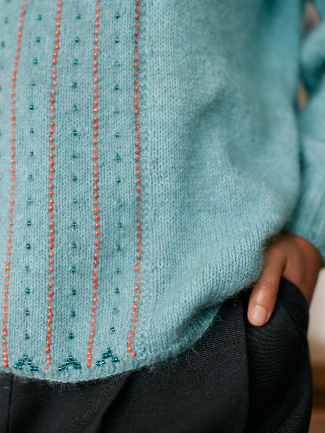 Beaded Colourwork: A Modern Approach to Knitting with Beads, by Jeanette Sloan