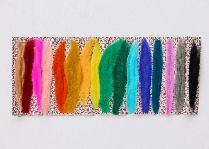 Knit Collage Needle Felting Kit & Mat