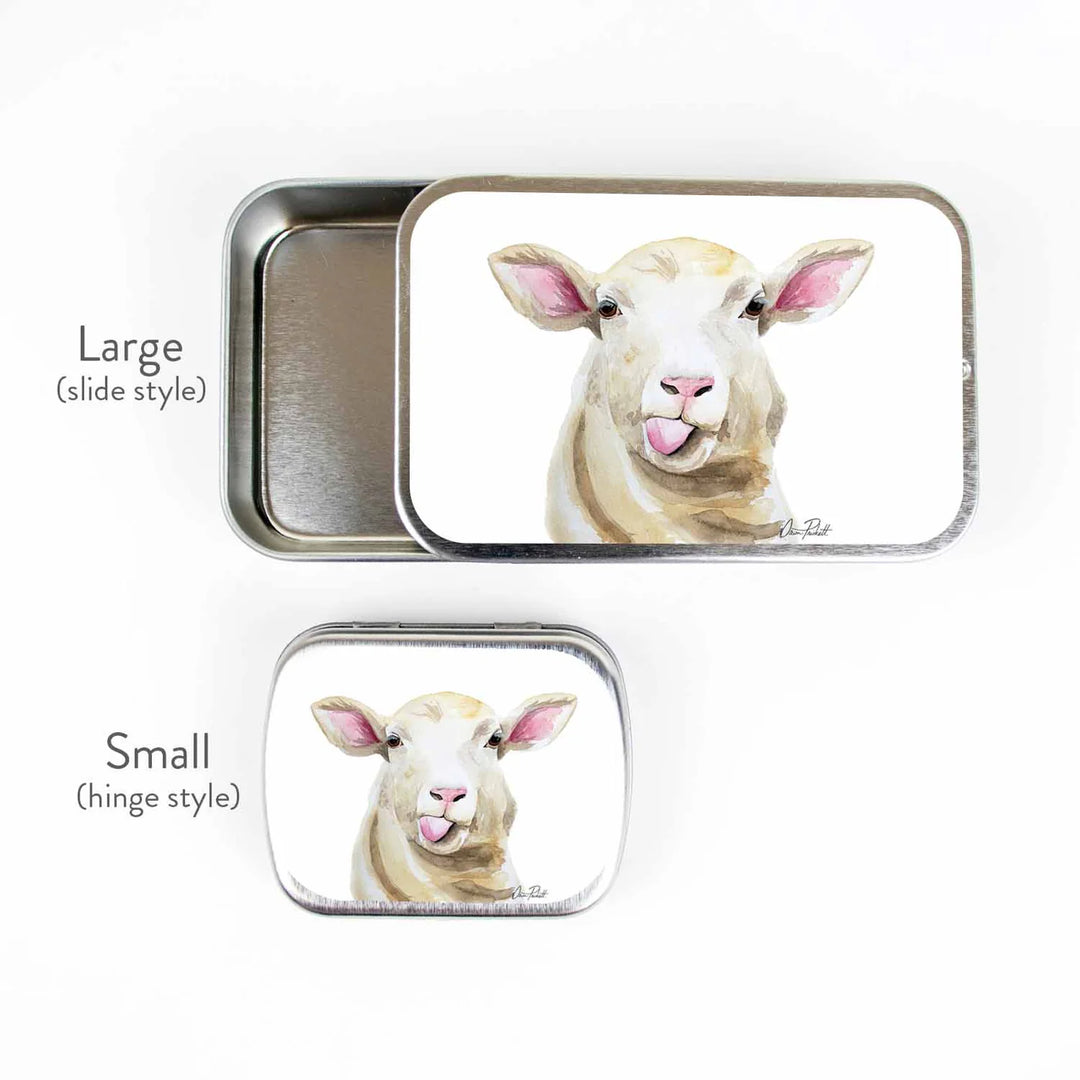 Twice Sheared Sheep Stitch Marker Tins