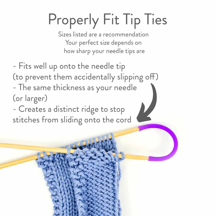 Twice sheared Sheep Tip Tie Point Protectors