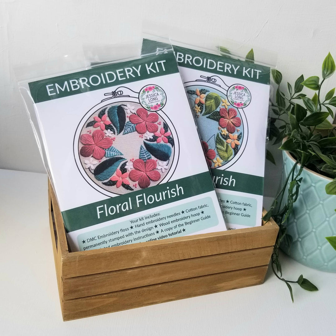 Jessica Long Embroidery Kits