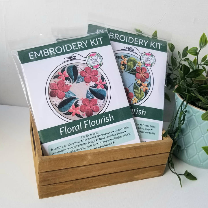 Jessica Long Embroidery Kits