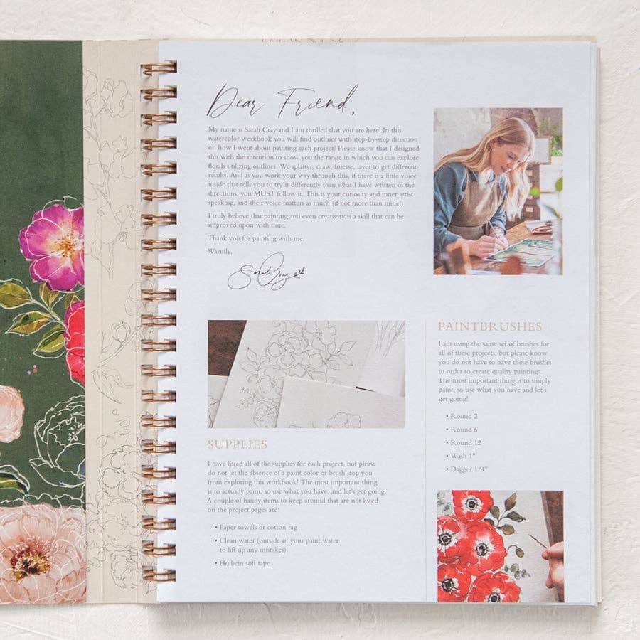 Sarah Cray Watercolor Workbooks