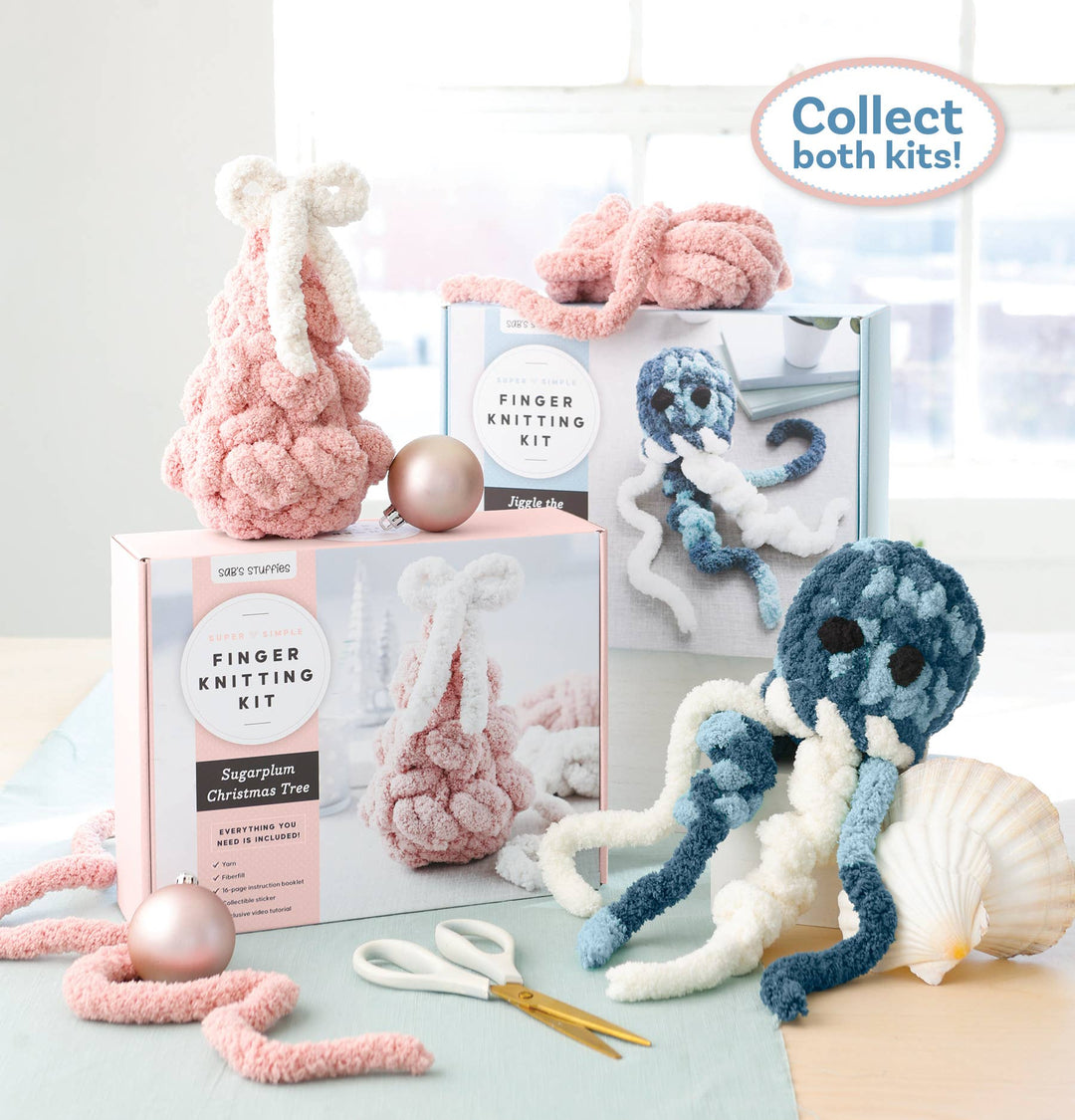 Super Simple Finger Knitting Kits