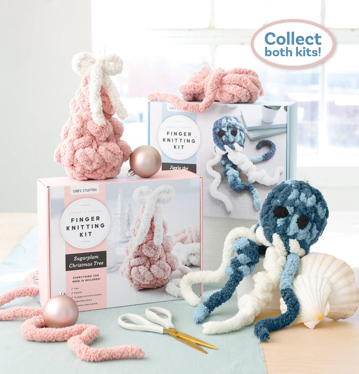 Super Simple Finger Knitting Kits