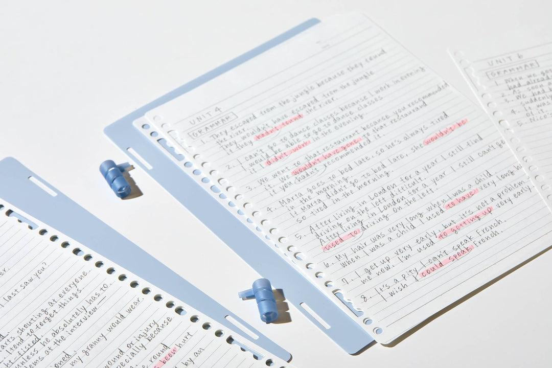 "LASENO" Spiral Ring Notebook