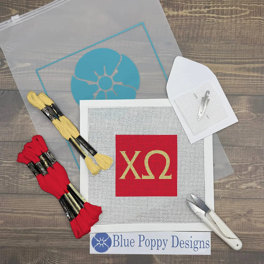 Blue Poppy Designs Greek Needlepoint Kits