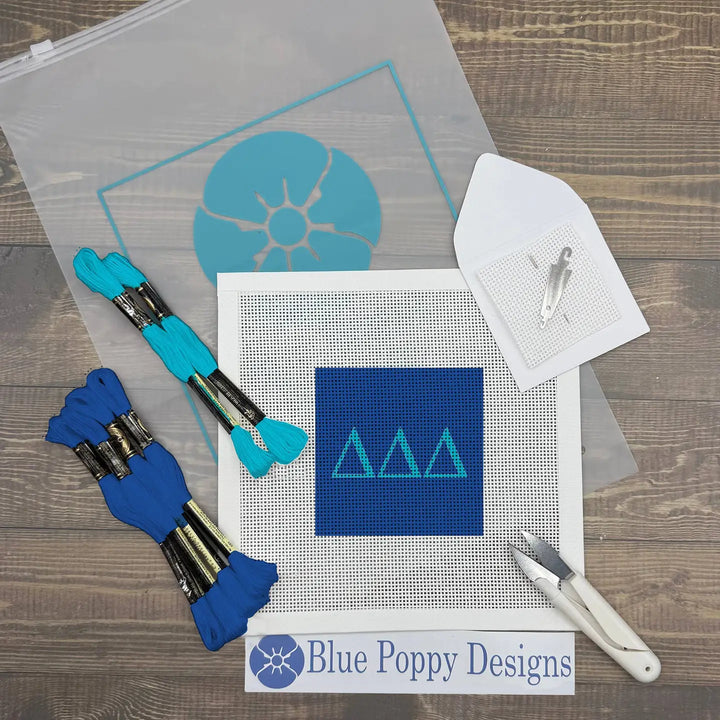 Blue Poppy Designs Greek Needlepoint Kits