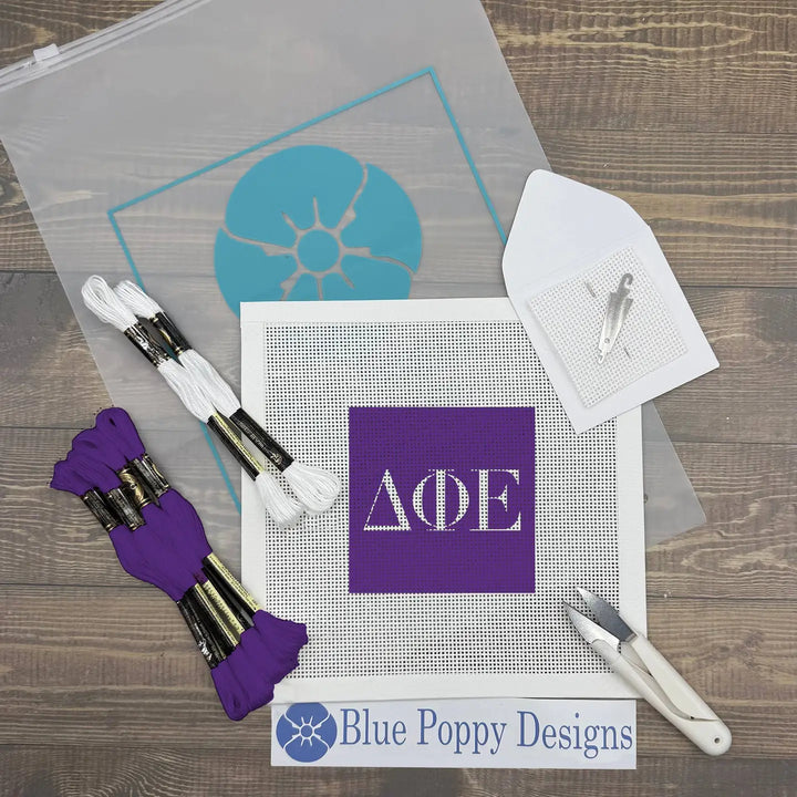Blue Poppy Designs Greek Needlepoint Kits
