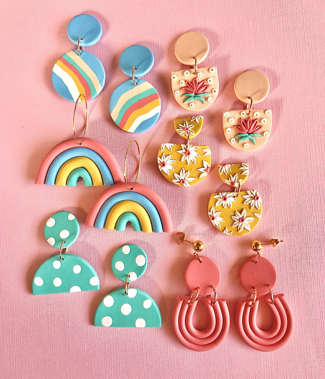 Sun Sprinkles DIY Polymer Clay Earring Kits
