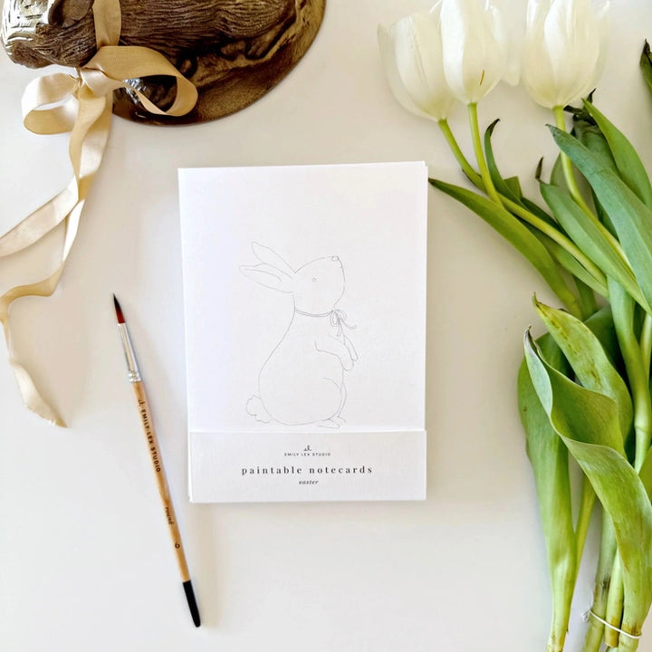 Emily Lex Easter Paintable Notecard Set