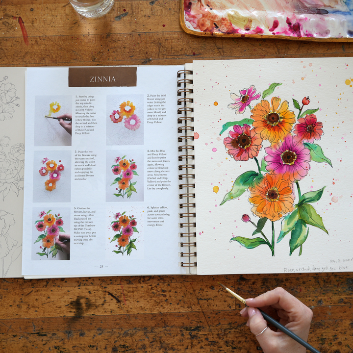 Sarah Cray Watercolor Workbooks