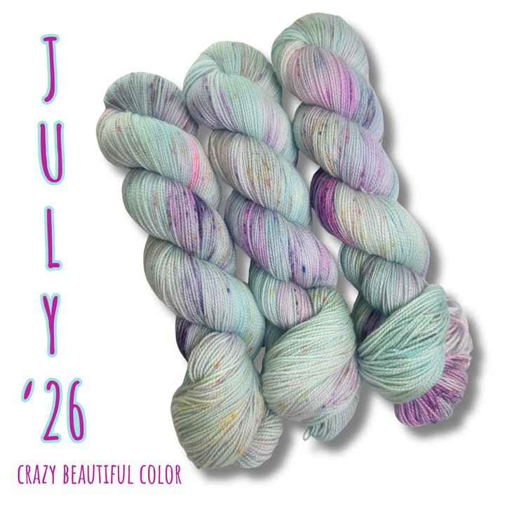 Emma's Yarn Crazy Beautiful Color Club -- July 2026