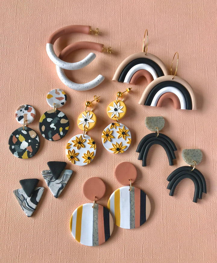 Sun Sprinkles DIY Polymer Clay Earring Kits