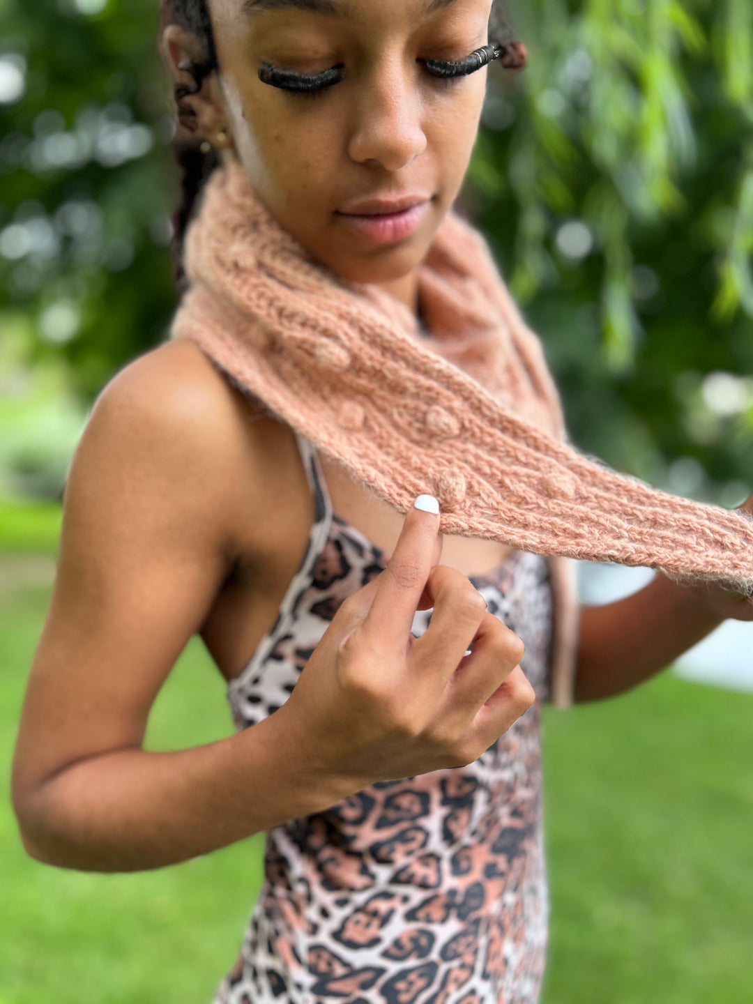 The Pussy Willow Shawl Class--and Afternoon with Saysha Greene