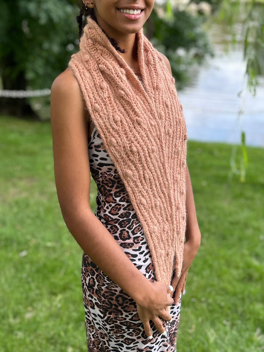 The Pussy Willow Shawl Class--and Afternoon with Saysha Greene