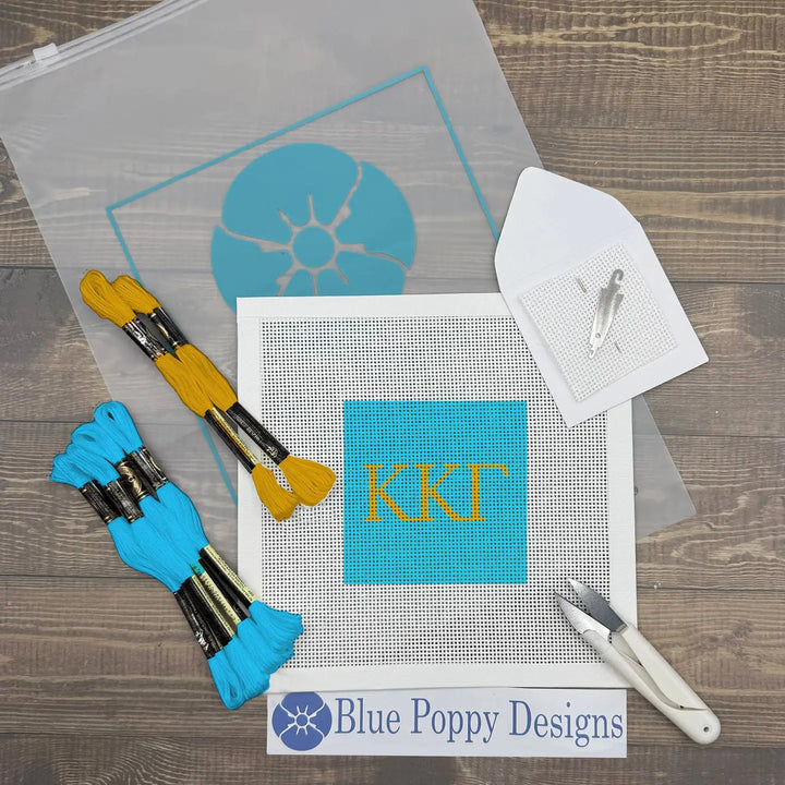 Blue Poppy Designs Greek Needlepoint Kits