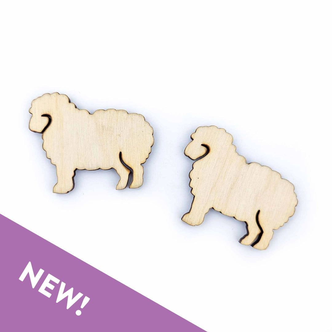 Twice Sheared Sheep Little Sheep Yarn Bobbins - End Minders