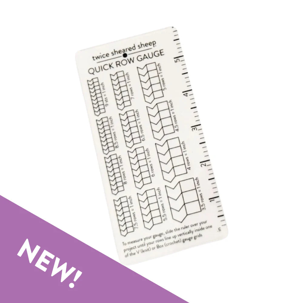Twice Sheared Sheep Quick Gauge & Row Rulers