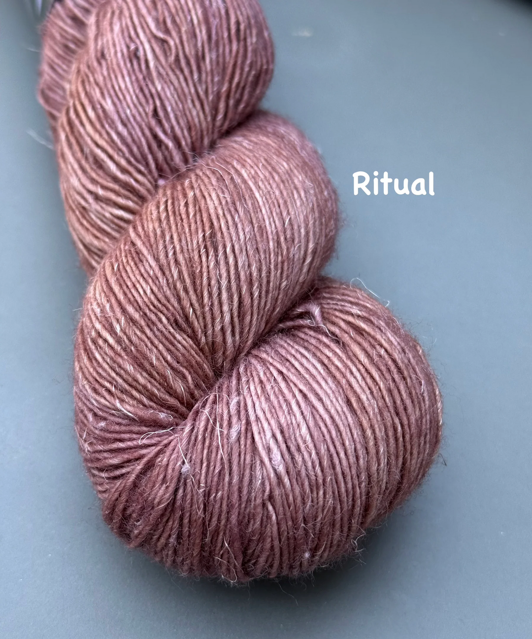 Lavender Lune Single Ply Merino Linen