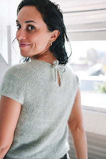 Sweater Basics --Knit a Sea Foam Tee by Joji Locatelli