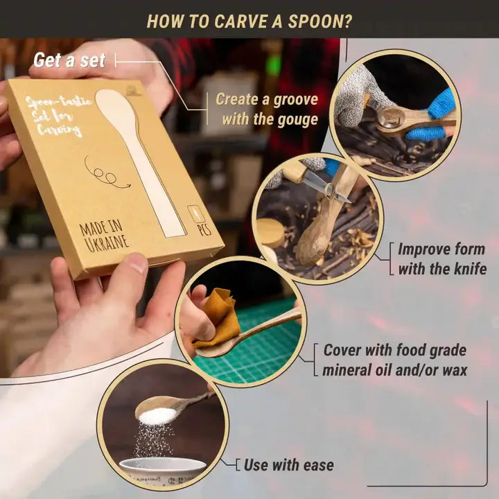 BeaverCraft Wood Carving Kits