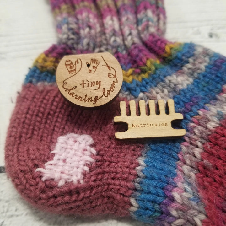 Katrinkles Tiny Darning & Mending Loom Kit