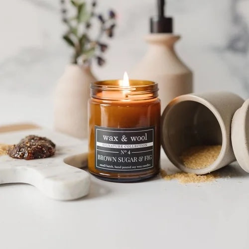 Wax and Wool Candles