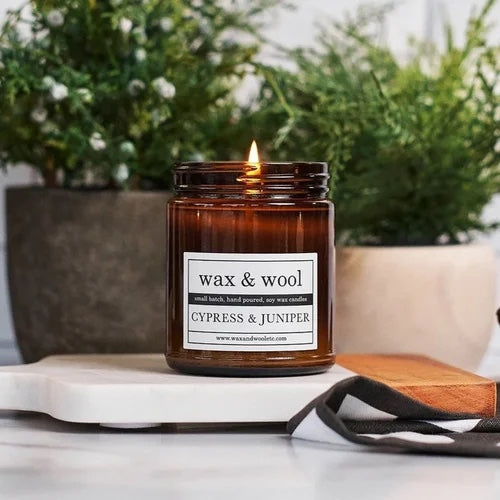 Wax and Wool Candles