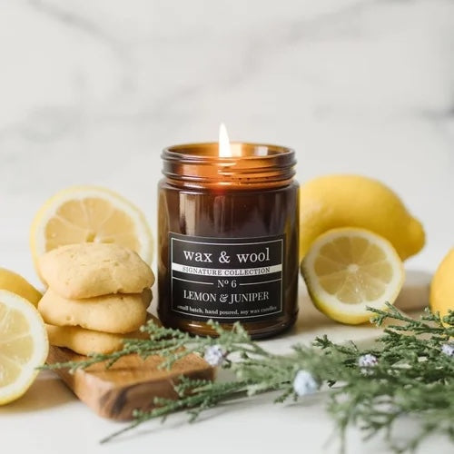 Wax and Wool Candles