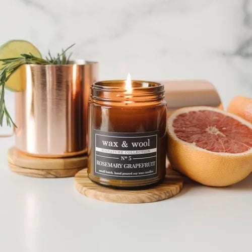 Wax and Wool Candles