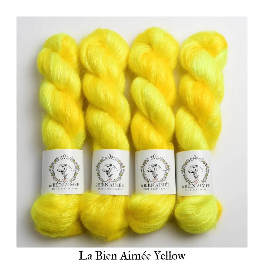 La Bien Aimée Mohair Silk – Unwind Fiber Arts, LLC