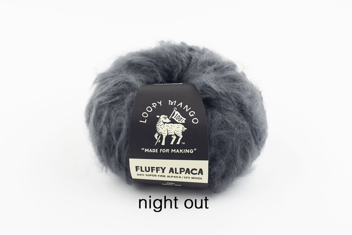 Loopy Mango Fluffy Alpaca