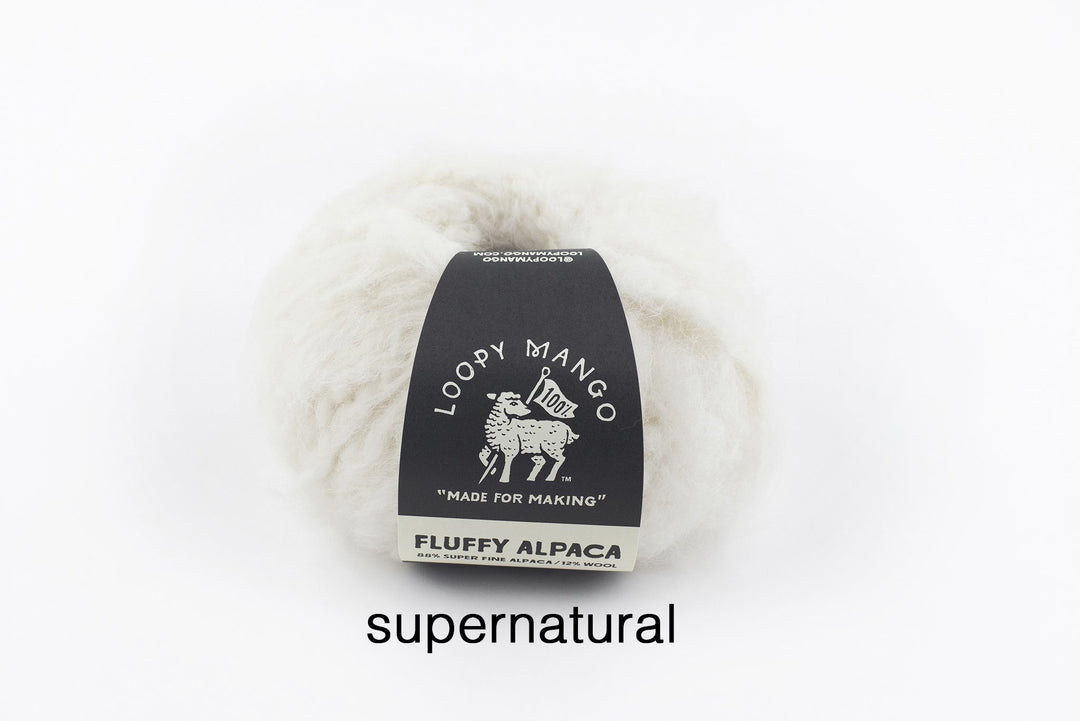 Loopy Mango Fluffy Alpaca